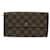 Louis Vuitton Portefeuille Sarah Brown Cloth  ref.1291326