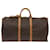 Louis Vuitton Keepall 55 Brown Cloth  ref.1291352