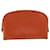 Louis Vuitton Trousse Makeup Orange Leder  ref.1291372