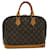 Louis Vuitton Alma Brown Cloth  ref.1291393