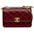 Bolsa Chanel Red Mini Perfect Fit com aba Vermelho Couro  ref.1291403