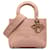 Dior Pink Medium Cannage Lady D-Lite Cloth Cloth  ref.1291407