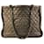 Chanel Brown CC Quilted Calfskin Istanbul Tote Bronze Leather Pony-style calfskin  ref.1291410