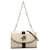 Bolso bandolera pequeño con cadena de tela Rajah blanco de Gucci Cuero Becerro  ref.1291411