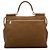 Dolce & Gabbana Dolce&Gabbana Borsa Miss Sicily Soft grande in pelle scamosciata marrone - vista 4