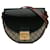 Gucci Braune GG Supreme Sattel-Umhängetasche mit Vorhängeschloss Beige Leinwand Tuch  ref.1291461