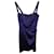 Mini-robe sans manches Reformation en soie bleu marine  ref.1291486