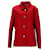 Burberry Brit Quilted Jacket in Red Polyester  ref.1291497