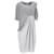 Acne Studios Asymmetric Draped Dress in Grey Polyester  ref.1291505