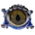 Delfina Delettrez Vidro Murano e anel de olho esmaltado em prata esterlina azul Metal  ref.1291519