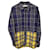 Off White Off-White Zipped Checked Shirt in Blue and Yellow Cotton  ref.1291525