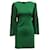Alice + Olivia Butterfly Sleeve Dress in Green Viscose Cellulose fibre  ref.1291526