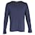 Zadig & Voltaire Long Sleeve Monastir T-shirt in Navy Blue Cotton  ref.1291530