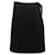Balenciaga Faltenrock aus schwarzem Polyester  ref.1291538