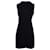Céline Ärmelloses Kleid von Celine aus schwarzer Seide  ref.1291546