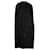 Capa larga Valentino Garavani de lana negra Negro  ref.1291554