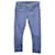 Calça de veludo fino Tom Ford Slim Fit em algodão azul  ref.1291578