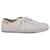 Off White Sneakers Palm Angels Square Vulcanizzate Basse in Tela Bianca Bianco  ref.1291616