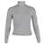 Jersey de canalé con cuello vuelto de lana gris de Tom Ford  ref.1291624