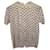 Prada Lips Print Ruffled Knit Top in White Cashmere Wool  ref.1291630