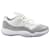 Nike Jordan 11 Tênis baixos retrô em couro envernizado cinza  ref.1291675
