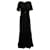 Vestido semitransparente con diseño superior de Diane Von Furstenberg en viscosa negra Negro Fibra de celulosa  ref.1291683