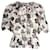 Ulla Johnson Nadya Floral-Print Puff-Sleeve Peplum Top in Multicolor Cotton Multiple colors  ref.1291728
