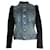 Junya Watanabe Denim Jacket with Shearling Sleeves in Blue Cotton  ref.1291746