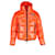 Dsquared2 High-Shine Padded Jacket in Orange Polyamide Nylon  ref.1291756
