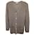 Chloé Buttoned Metallic Cardigan in Gold Viscose Golden Polyester  ref.1291787