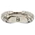 Bottega Veneta Intrecciato lined Cut Band Ring in Silver Metal Silvery Metallic  ref.1291824