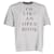 Camiseta Acne Studios Exford impressa reativa ao calor em algodão cinza  ref.1291841