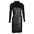 Rick Owens Belted Coat in Black Leather  ref.1291882