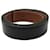 Hermès Hermes Reversible Belt w/o Buckle in Black and Brown Leather   ref.1291888