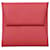 Hermès Portamonete Hermes Bastia in pelle Chevre rosa  ref.1291904