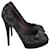 Zapatos de salón Missoni con plataforma peep-toe en tweed multicolor Lana  ref.1291906