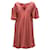 Mini abito a trapezio Vanessa Bruno in seta rosa  ref.1291929