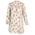 Red Valentino Floral Ruffled Mini Dress in Beige Cotton  ref.1291937