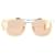 Gafas de sol estilo aviador de Prada en acetato beige Fibra de celulosa  ref.1291941