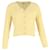 Miu Miu Once Upon A Time Cardigan In Yellow Cashmere Wool  ref.1291970
