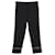 Pantalon à passepoil contrasté Gucci en coton noir  ref.1292011