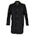 Car coat monopetto Burberry in poliammide nera Nero  ref.1292016
