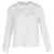 Blusa Maje com botões e babados em algodão branco  ref.1292159