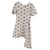 Vestido assimétrico texturizado MSGM em algodão bege  ref.1292164