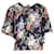 Top Lena com estampa floral Vilshenko em seda multicolorida Multicor  ref.1292177