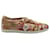 Zapatillas bajas con estampado Gucci Bloom en cuero rosa  ref.1292185
