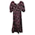 Robe à manches courtes imprimée Ulla Johnson en coton multicolore  ref.1292191