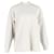 Fear of God Essentials Logo-Flocked Jersey Mock-Neck Sweatshirt in Cream Cotton White  ref.1292210