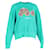 Palm Angels Leopard Bear Sweatshirt in Green Cotton  ref.1292214