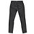 Jeans Calvin Klein in pelle di agnello nera Nero - vista 2